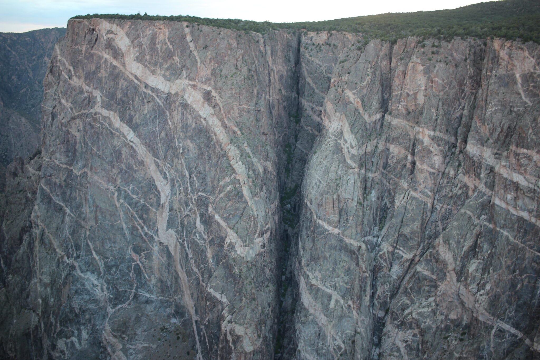 "Painted Wall" at Black Canyon of the Gunnison National Park