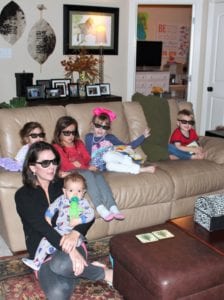 Watching the North Pole Express in 3D