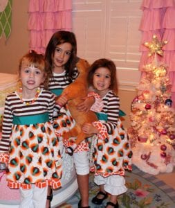 The Girls playing in Brielle's Room